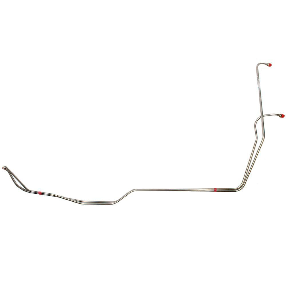 Transmission Cooler Lines For 71-72 Chevy C10/20 GMC C1500/2500 Small Block  2WD Turbo-Hydramatic 350/400 Stainless Fine Lines
