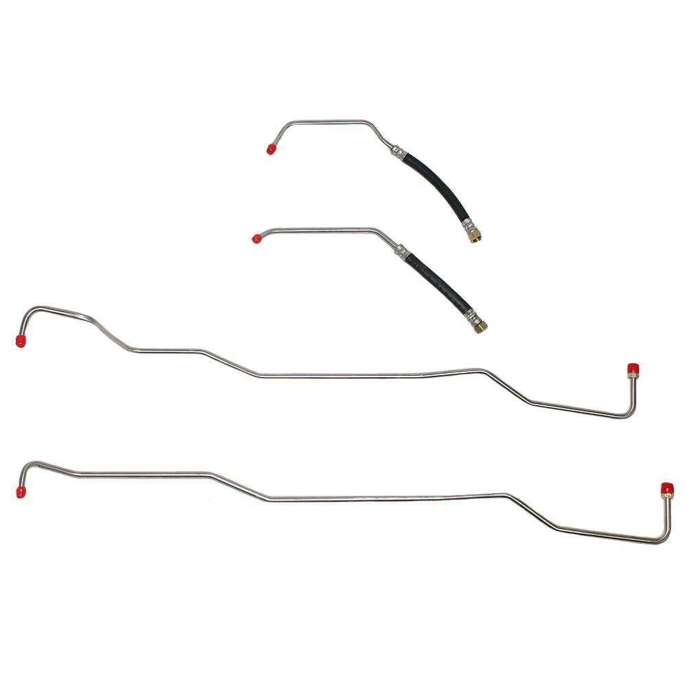 Transmission Cooler Lines For 07 11 Jeep Wrangler 38l Automatic Steel