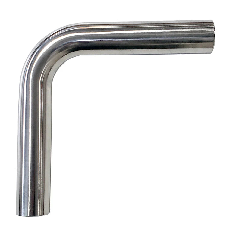 2.5" Stainless 90°, 3.75" CLR with 8" Legs