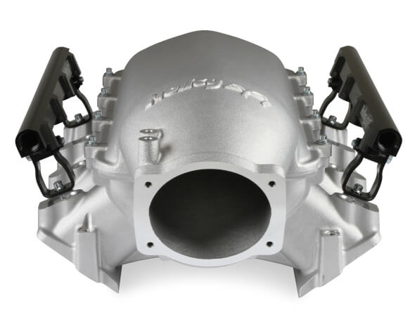 HOLLEY LS GM LO-RAM EFI MANIFOLD LS1/2/6 *RAW/ BLACK AVAILABLE*