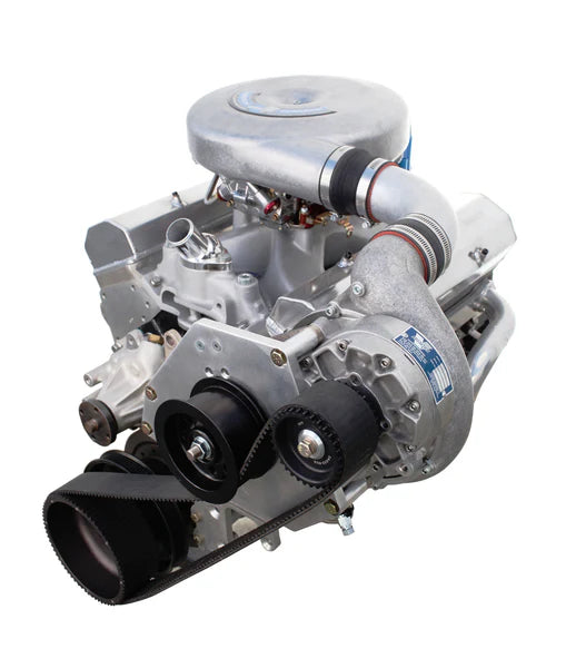 Tuner Kit (No Carb Enclosure), Carbureted SBC w/V-7 YSi & 50mm Cog Drive, Satin Finish