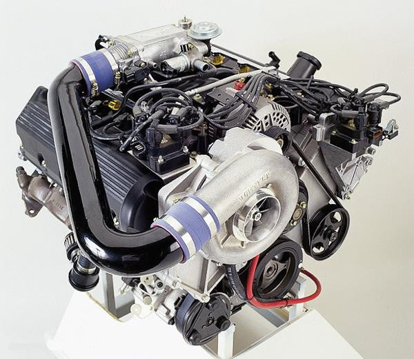 1998 4.6 Mustang GT Supercharging System w/V-3 Si, Polished Finish