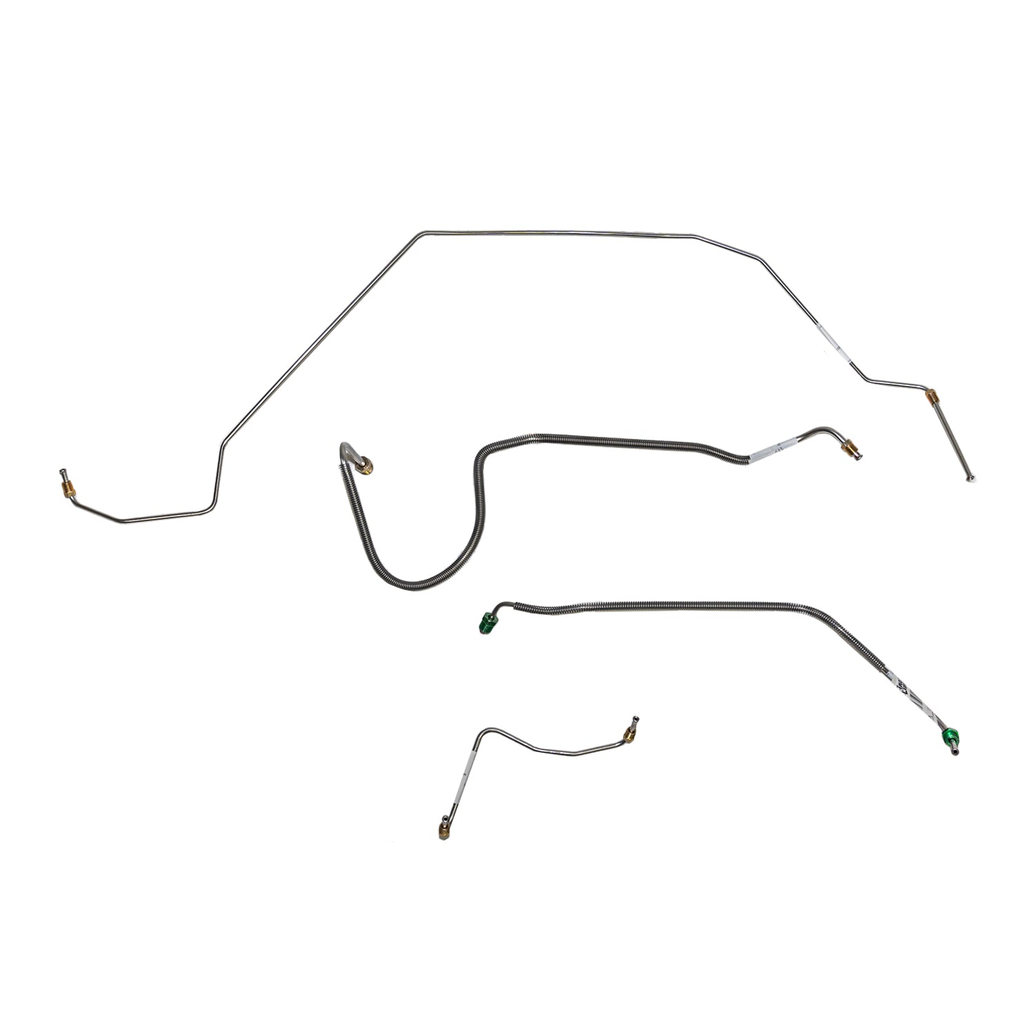 Front Brake Line Kit For 64-67 GM A-Body w/ Manual Disc Dual Master ...