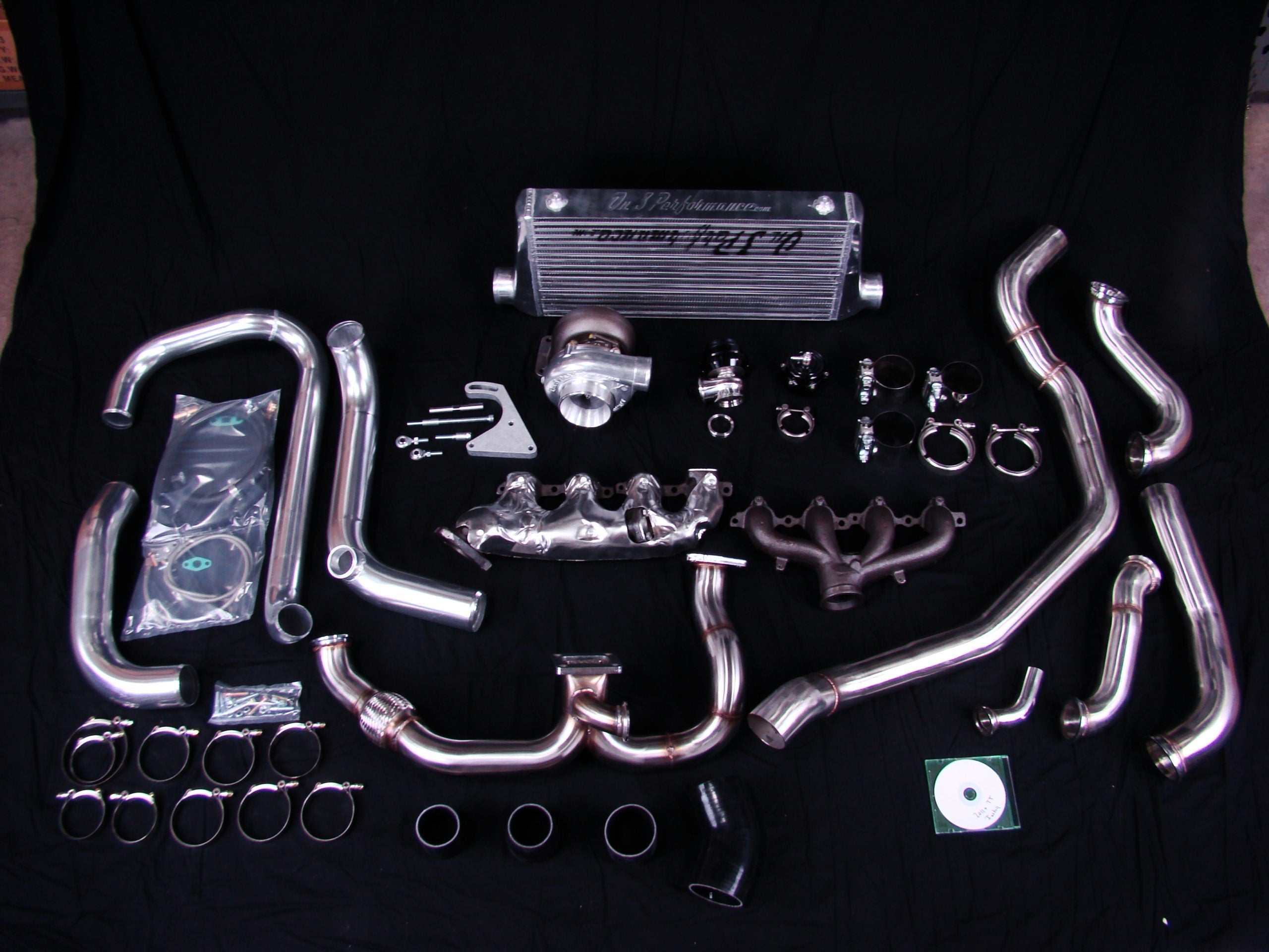 (1998-2002) Camaro / Trans-Am Single Turbo System Kit (F Body) - Retains AC