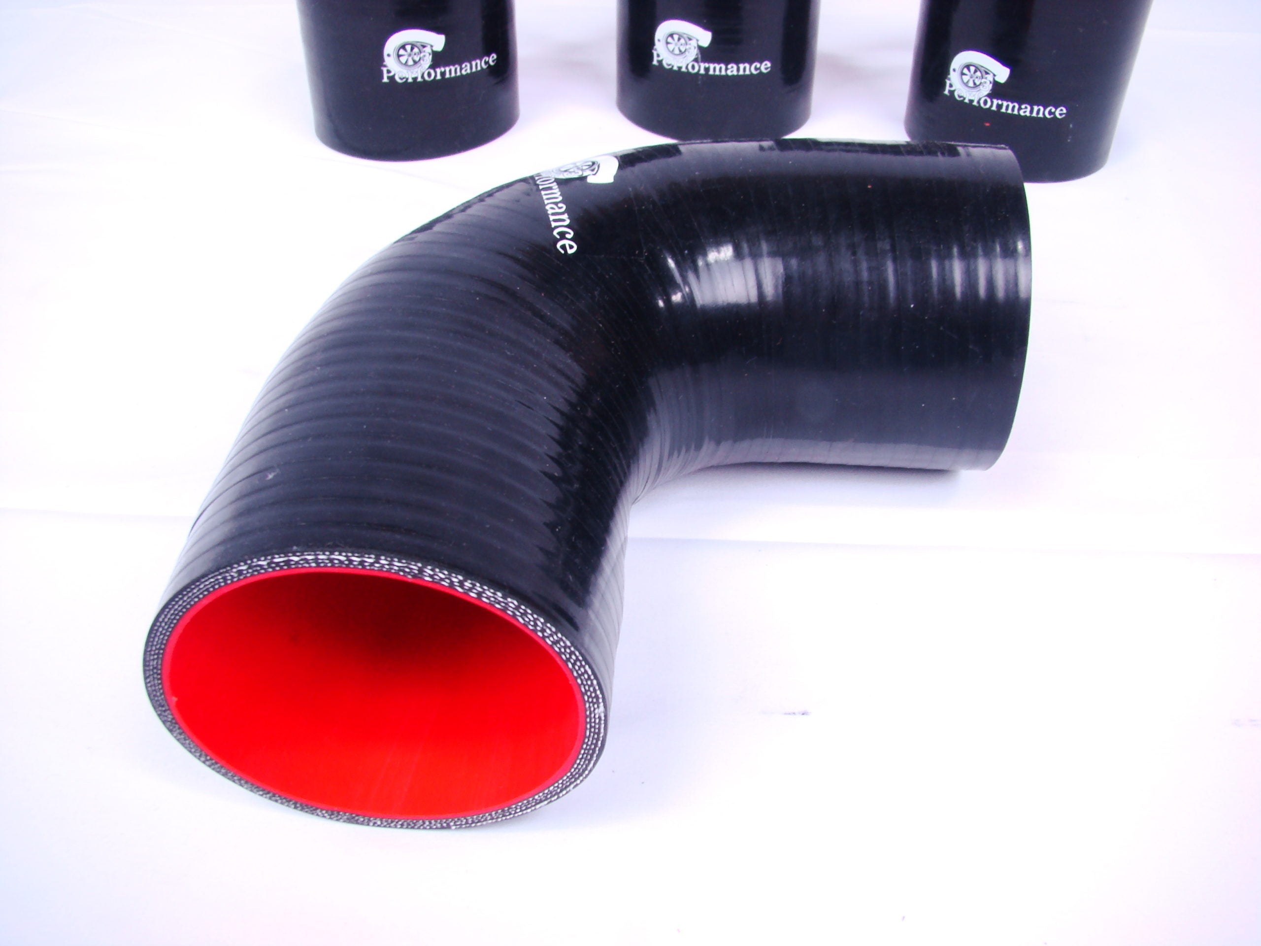 2.5" 90 Degree 5 Ply Silicone Coupler