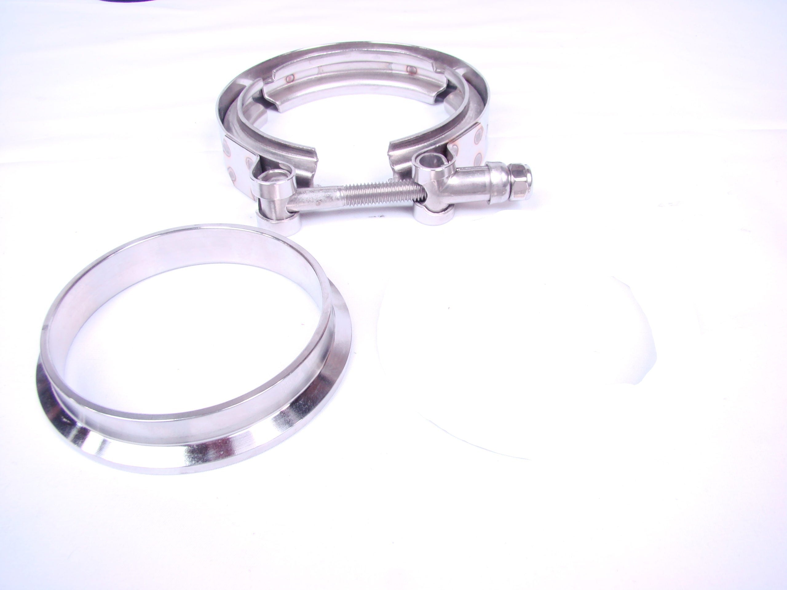 3.0" Downpipe V-Band Flange / SS Clamp Kit