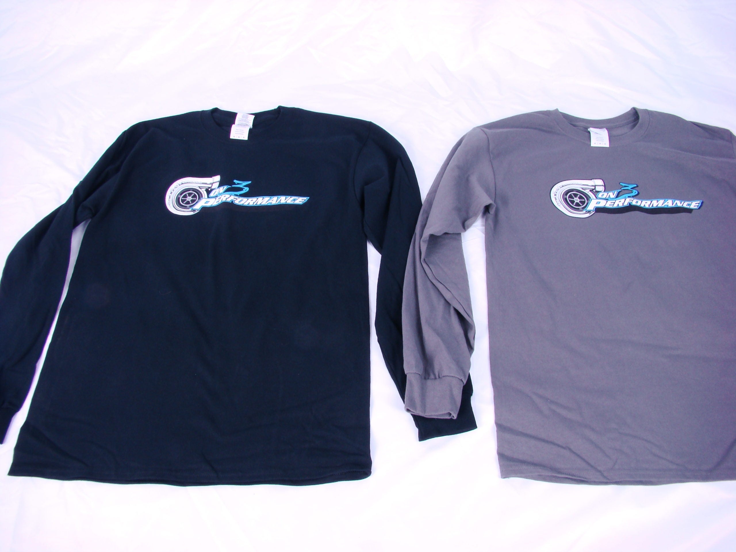 On 3 Long Sleeve Tee - Black or Gray