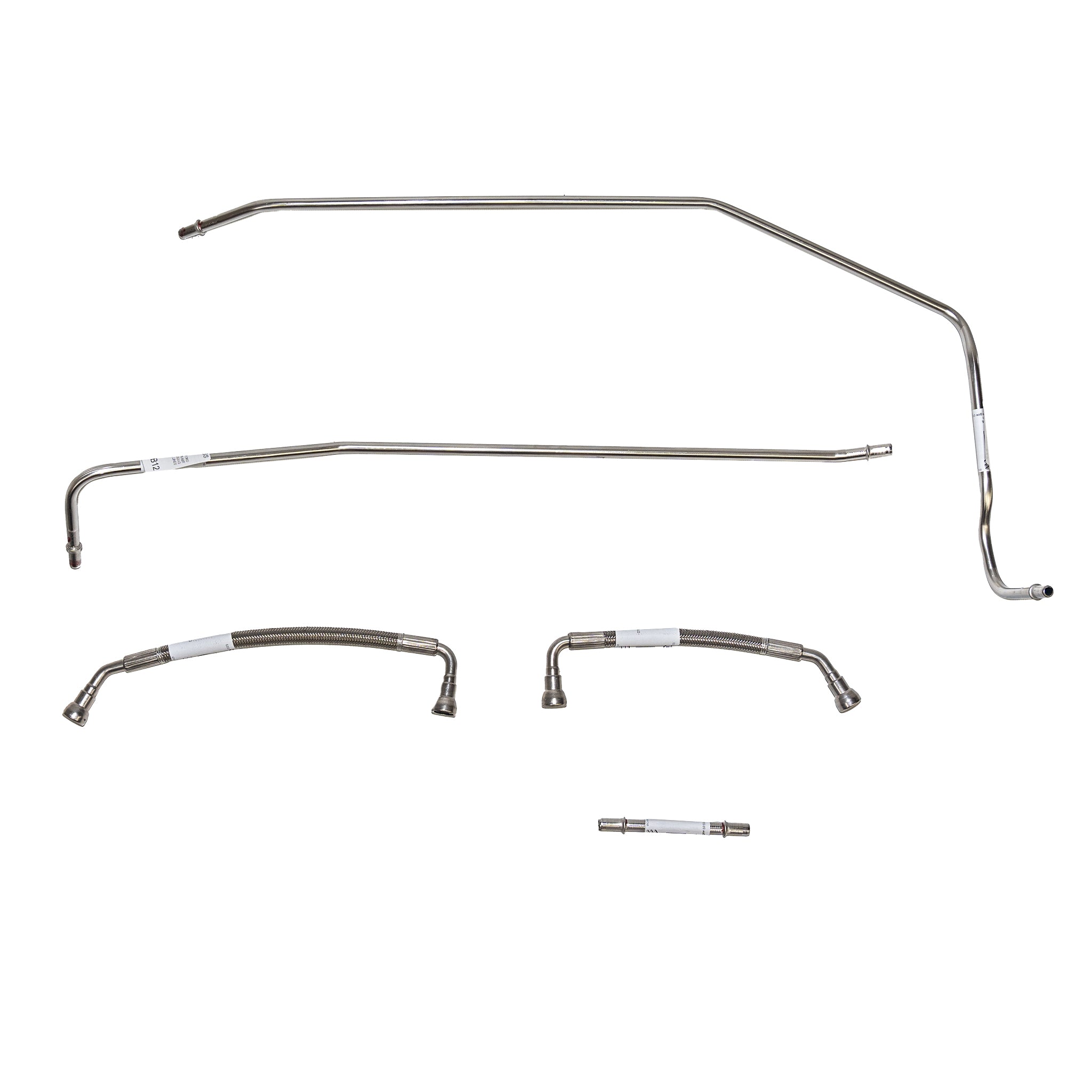 DTC0001OM- 00-07 Ford Taurus, non-ABS, Disc/Drum; Transmission Cooler Lines; Steel - SSTubes