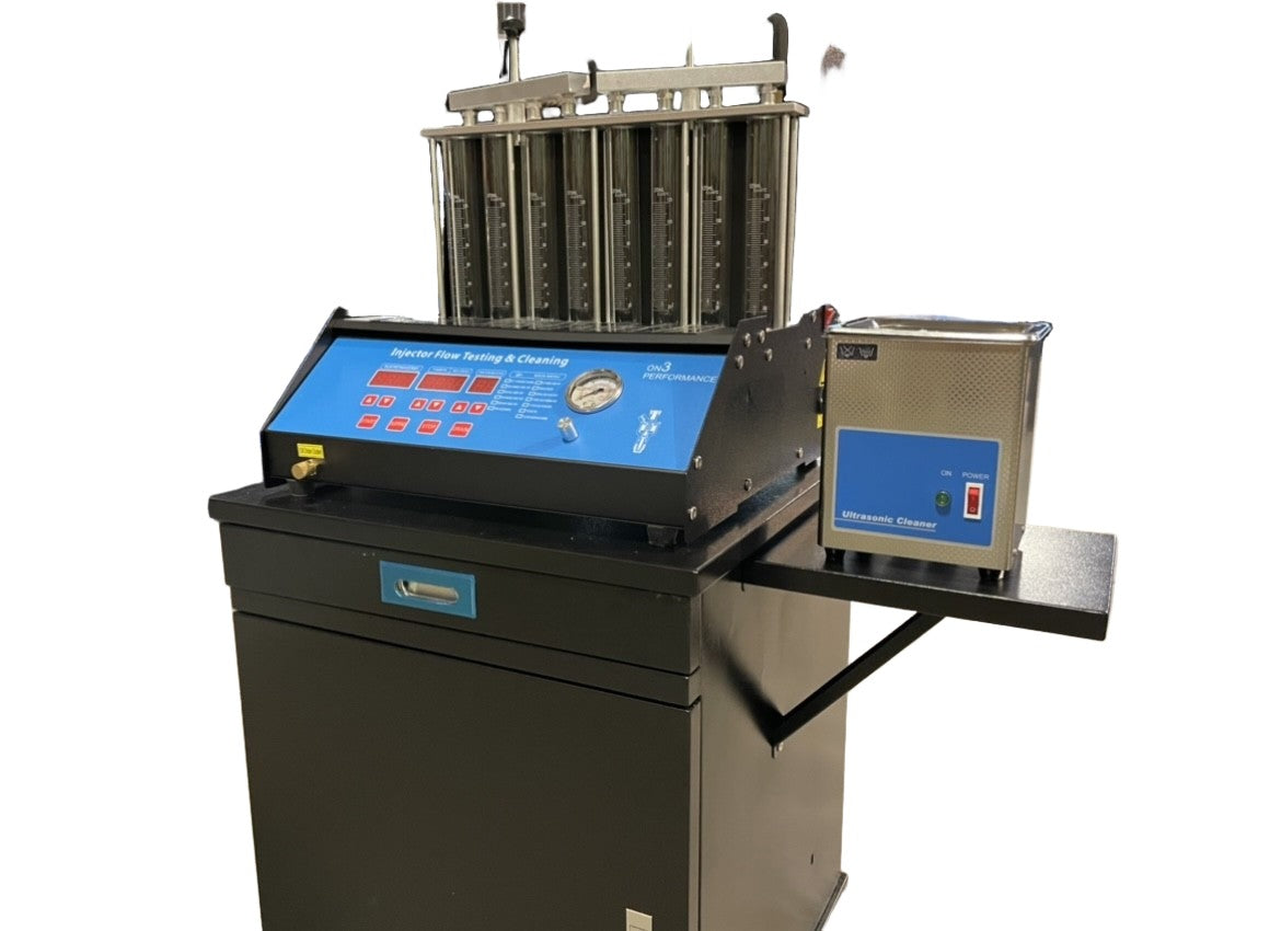 Injector Flow Testing Bench / Injector Ultra Sonic Cleaner - 8 Cylinder