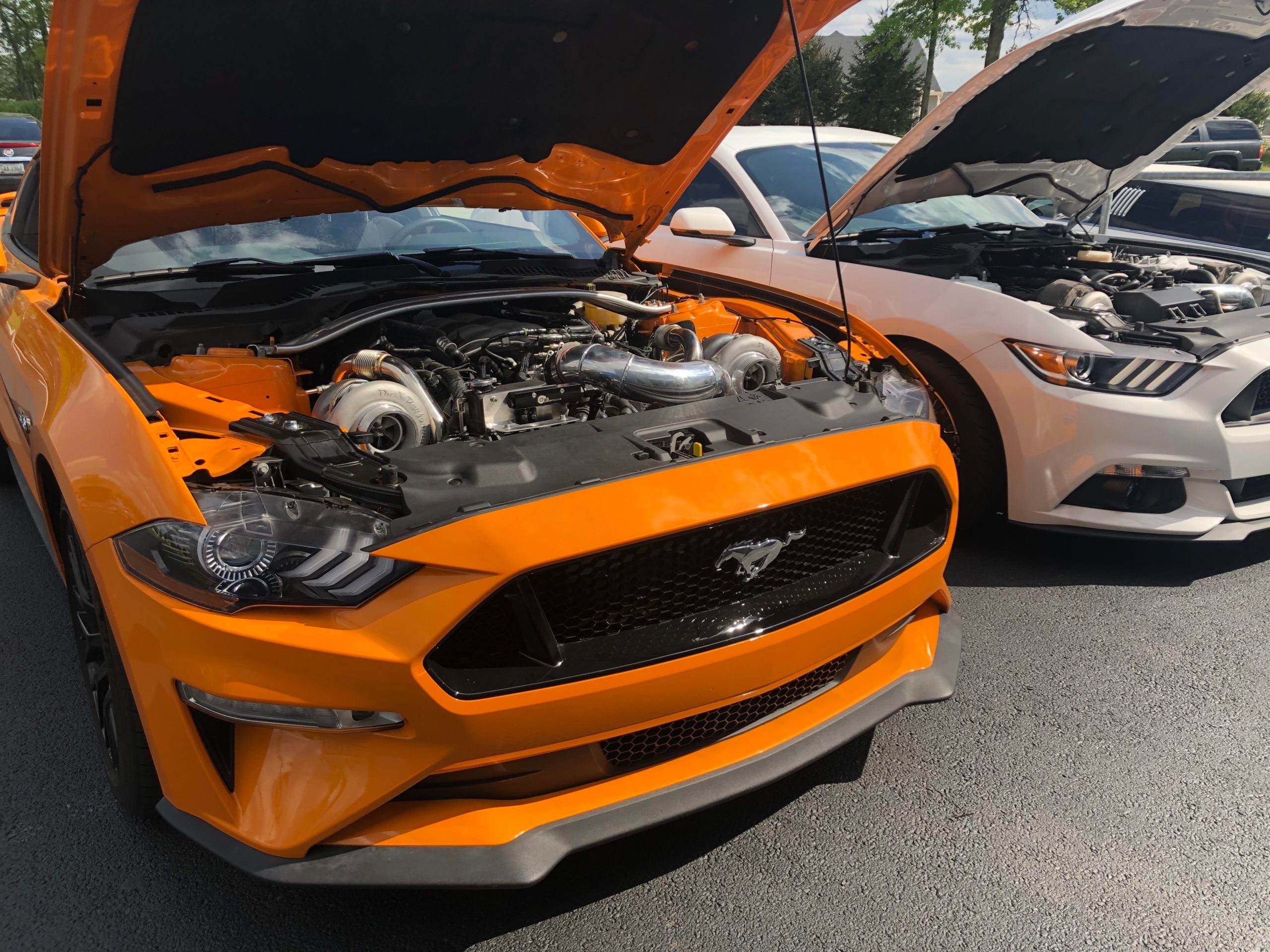 (2018-2023) Mustang GT 5.0 Top Mount Twin Turbo System - S550 - SSTubes