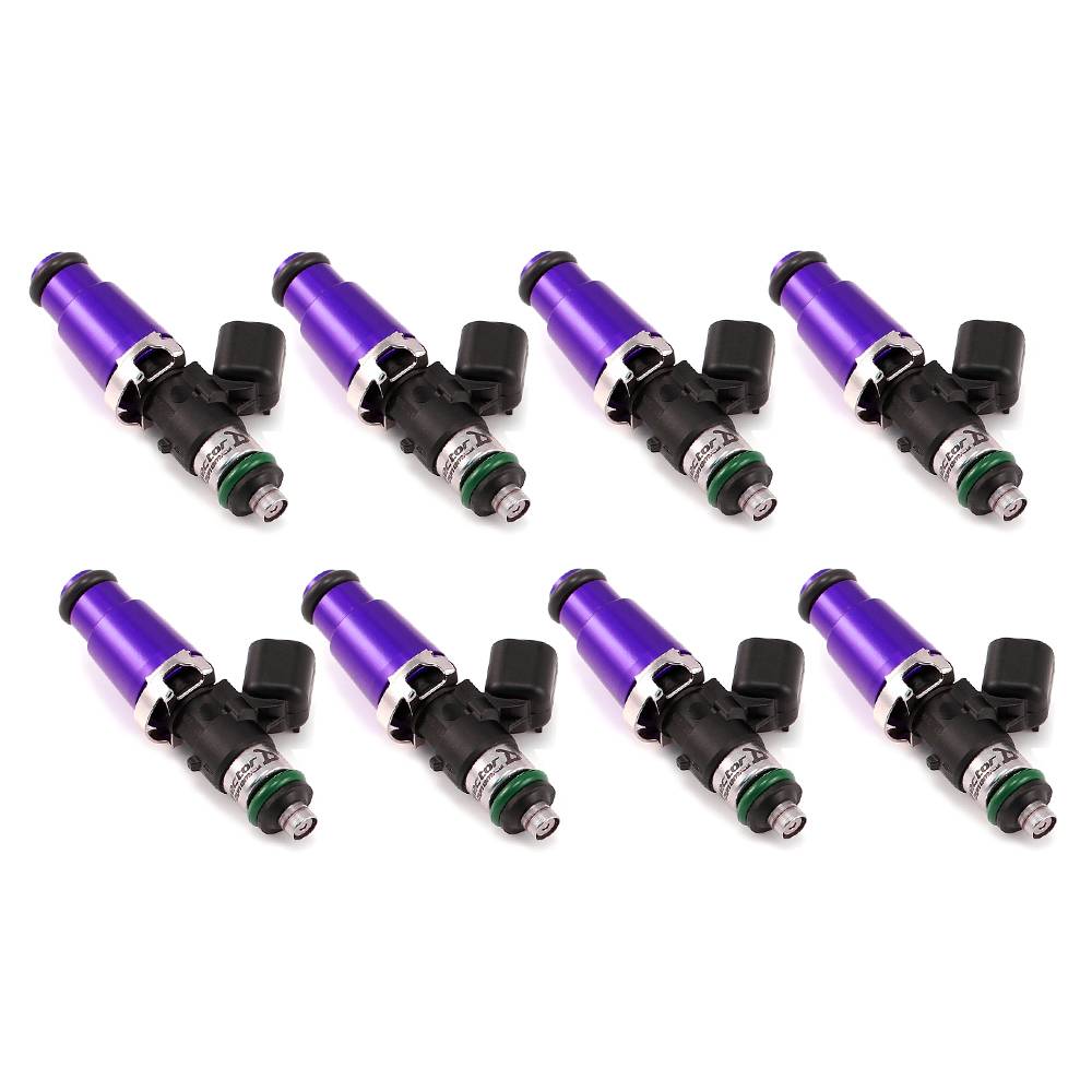 Injector Dynamics ID2600-XDS 2600cc Fuel Injectors EV6 Style USCAR Connector Set of 8 2011-2023 Mustang, F150