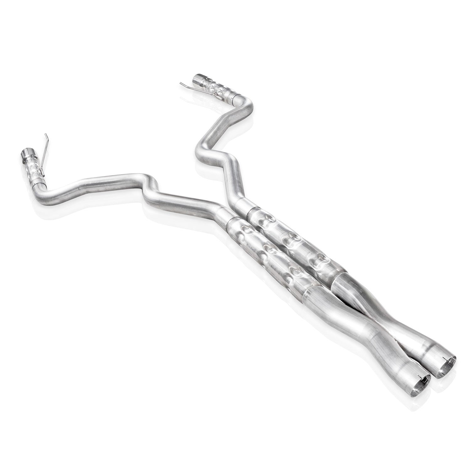 Stainless Works Catback Dual Retro 2-1/2" Core Rounds H-Pipe Performance Connect