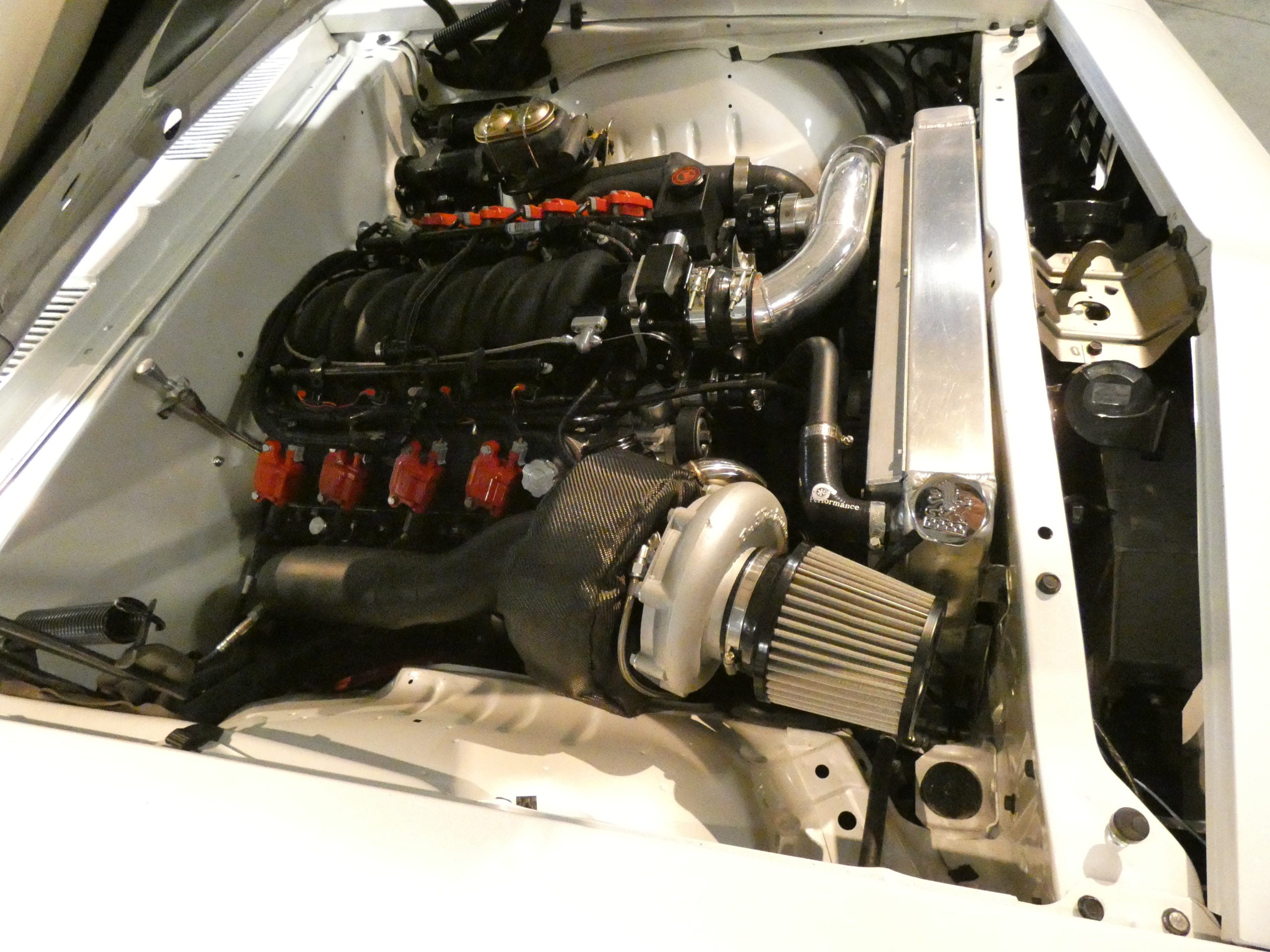 (1967 - 1969) Camaro LSx Swapped Single Turbo System - LS1, LS2, LS3, LS6, LSX, 4.8, 5.3, 6.0 - SSTubes