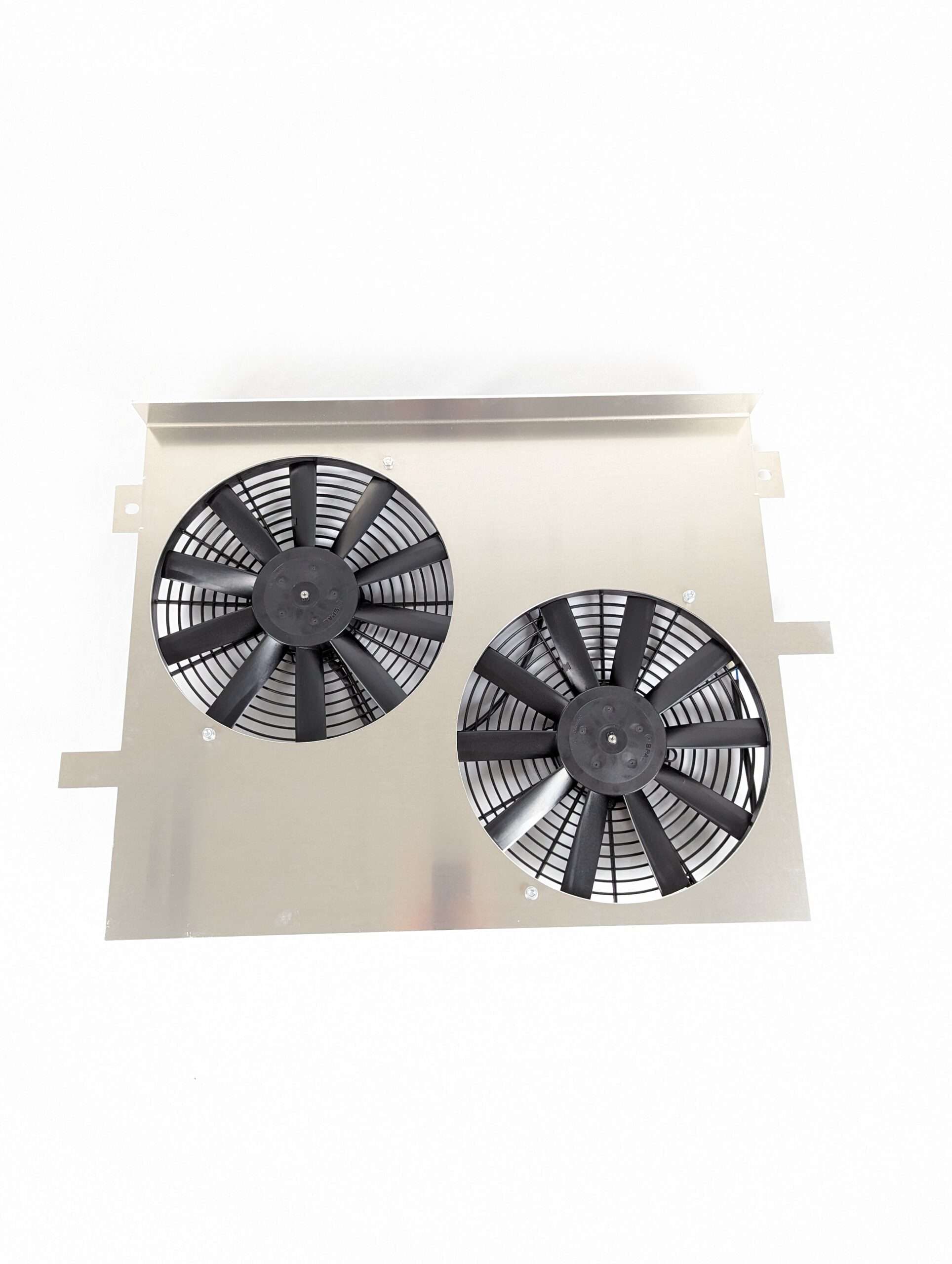 (2011-2014) Mustang GT 5.0 Coyote Dual Aluminum Thin Profile Dual 12" Electric Fan Kit