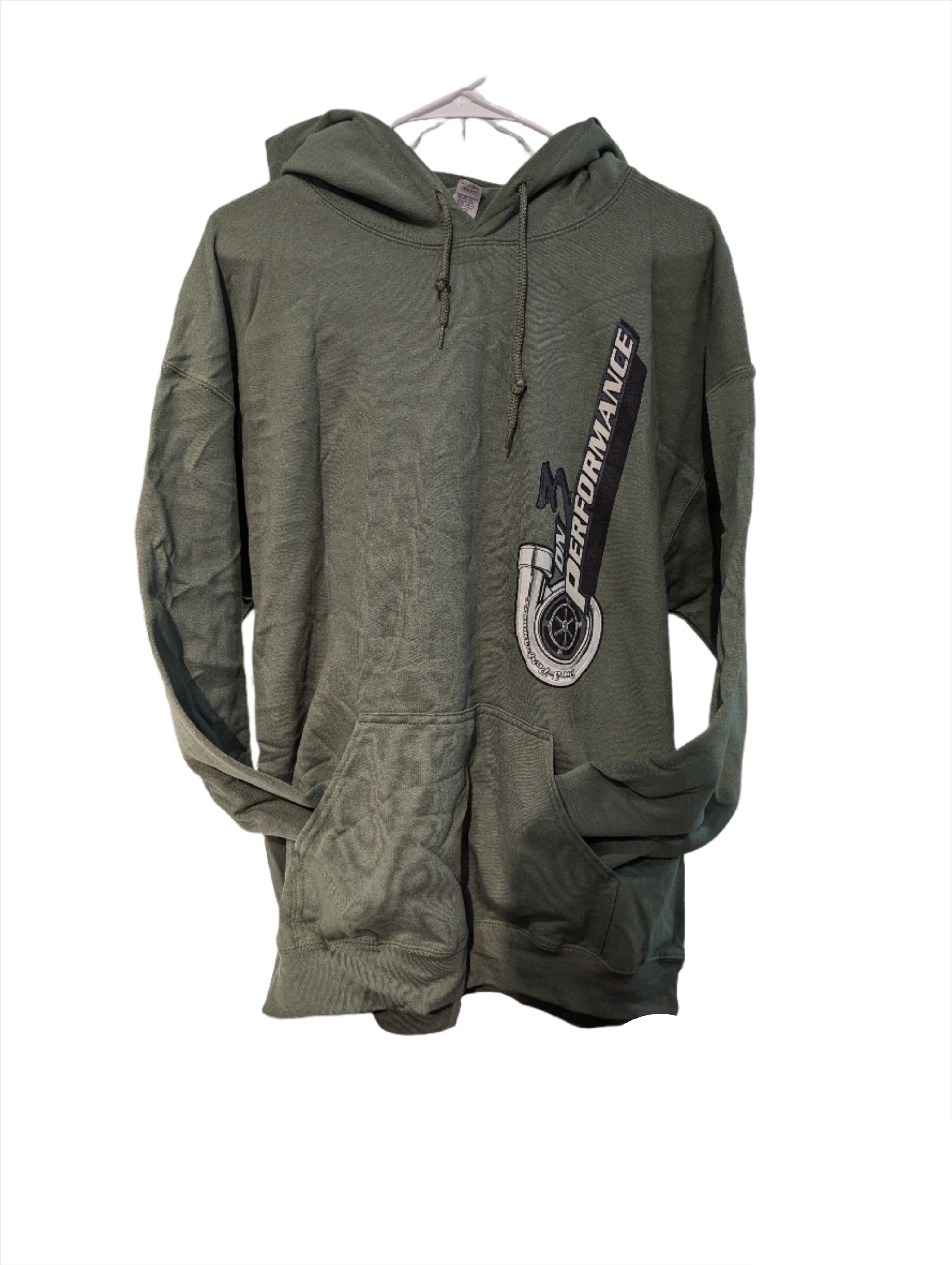 On 3 Performance Army Green Hoodie