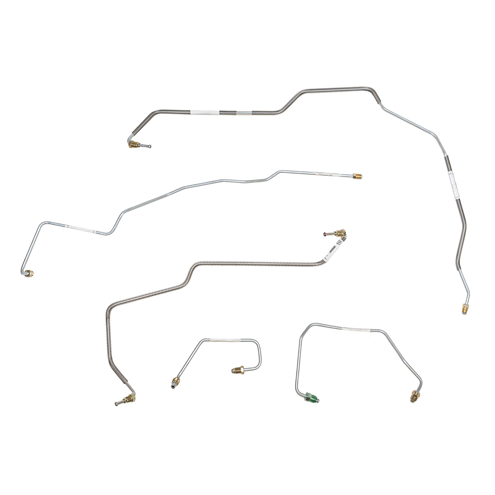 00-02 Cavalier/Sunfire w/ Traction Control, Separate ABS Module; Front Brake Line Kit; Stainless