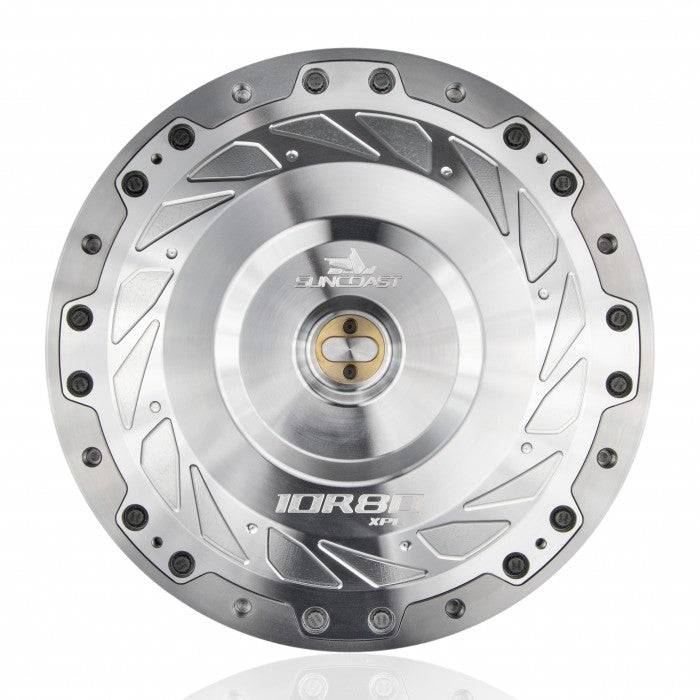 SUNCOAST- Billet 10r80 2pc Bolt Together Torque Converter - 240mm or 260mm Mustang or F-150