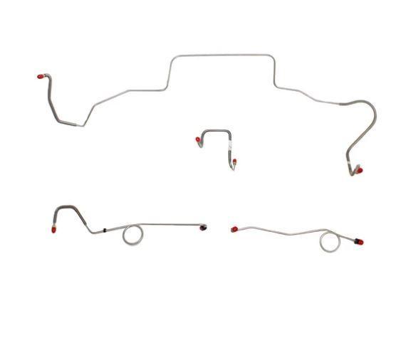 Complete Brake Line & Hose Kit For 68-69 Mopar B-Body Hemi Power Disc ...