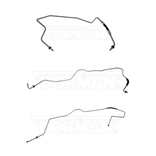 Transmission Cooler Lines For 81-87 Chevy K10/20 GMC K1500/2500 4x4 Truck  w/ 700R4 Stainless Fine Lines