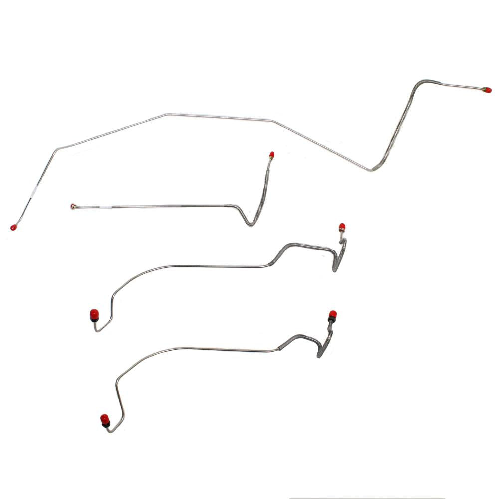 Front Brake Line Kit For 79 D-150 2WD Front Brake Lines Stainless Fine ...